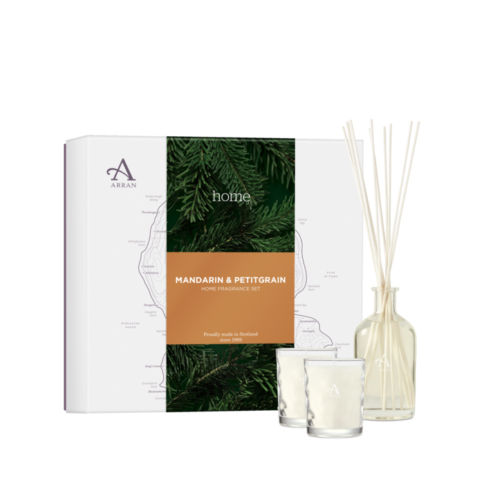 Arran Mandarin & Petitgrain Home Fragrance Gift Set